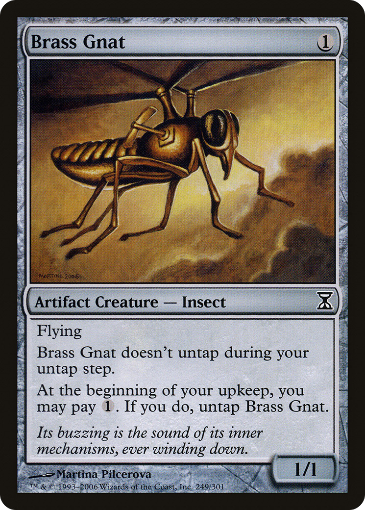 Brass Gnat (TSP-249) - Time Spiral Foil