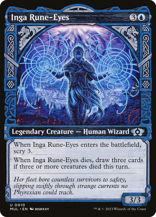 Inga Rune-Eyes (MUL-010) - Multiverse Legends: (Showcase)