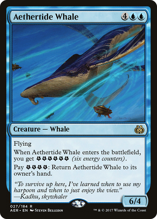 Aethertide Whale (AER-027) - Aether Revolt