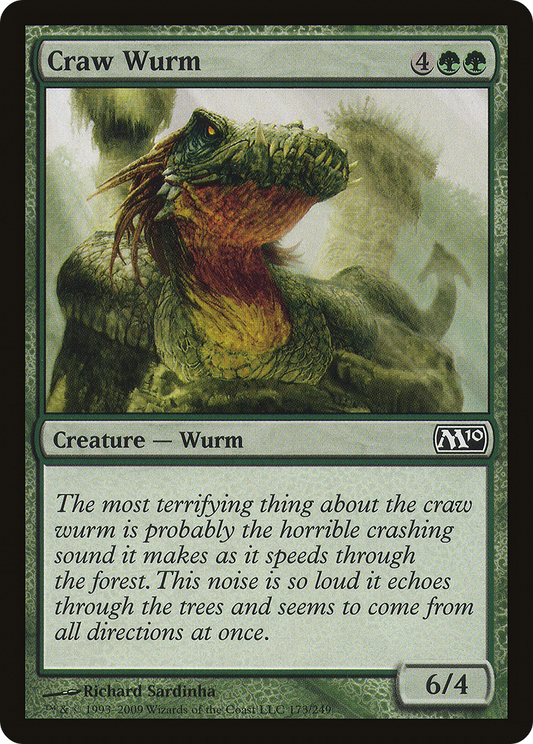 Craw Wurm (M10-173) - Magic 2010