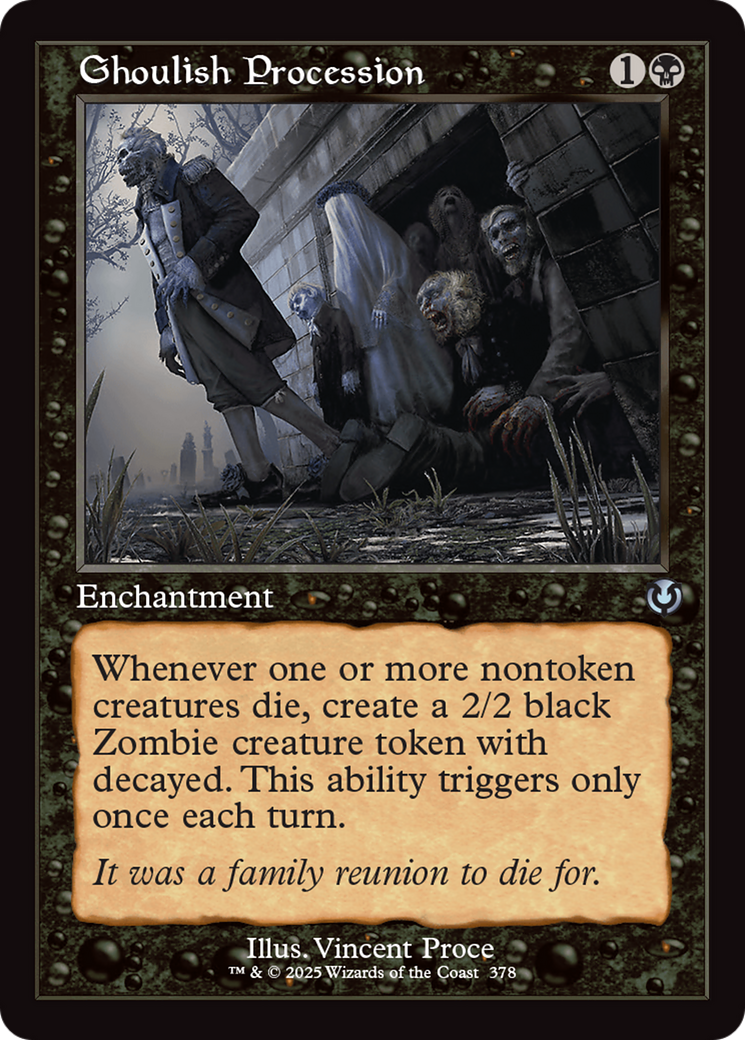 Ghoulish Procession (Retro Frame) (INR-378) - Innistrad Remastered