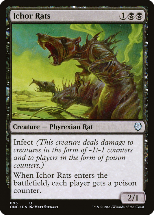 Ichor Rats (ONC-093) - Phyrexia: All Will Be One Commander