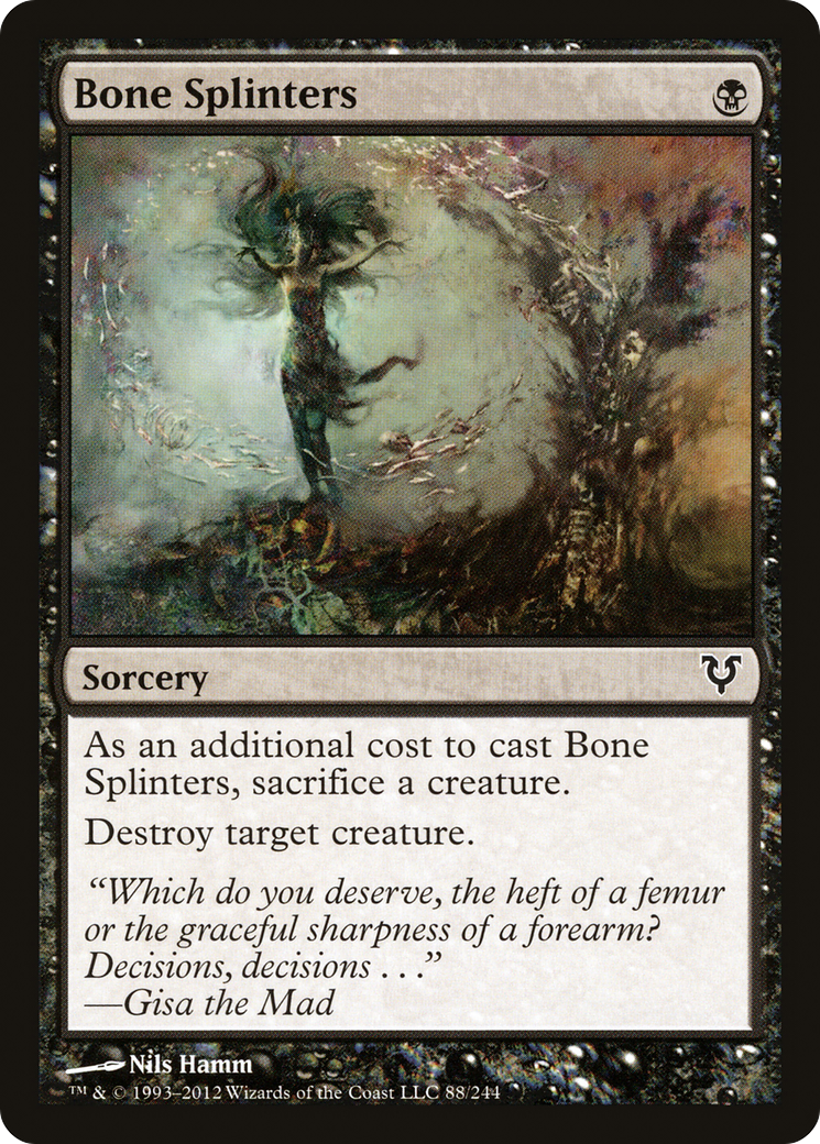 Bone Splinters (AVR-088) - Avacyn Restored Foil