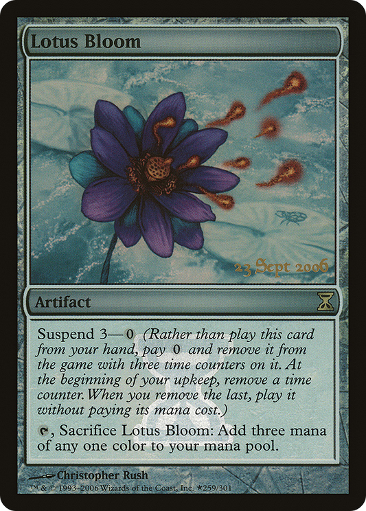 Lotus Bloom (PTSP-259★) - Time Spiral Promos Foil