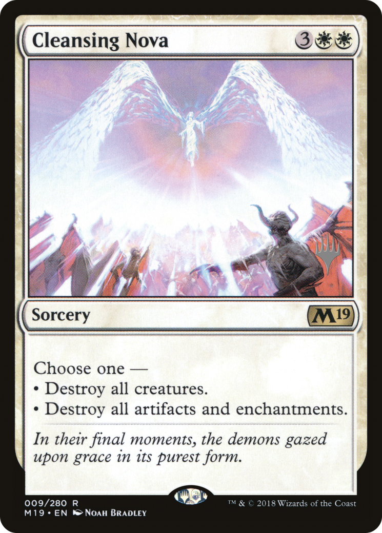 Cleansing Nova (PPM20-009) - Core Set 2019 Promos Foil (Promo Pack)