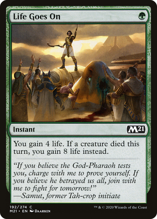 Life Goes On (M21-192) - Core Set 2021
