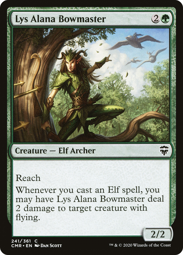 Lys Alana Bowmaster (CMR-241) - Commander Legends Foil