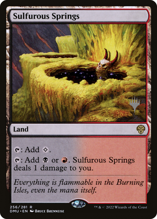 Sulfurous Springs (PDMU-256P) - Dominaria United Promos Foil