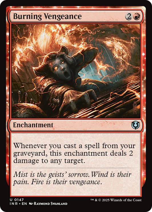 Burning Vengeance (INR-147) - Innistrad Remastered Foil