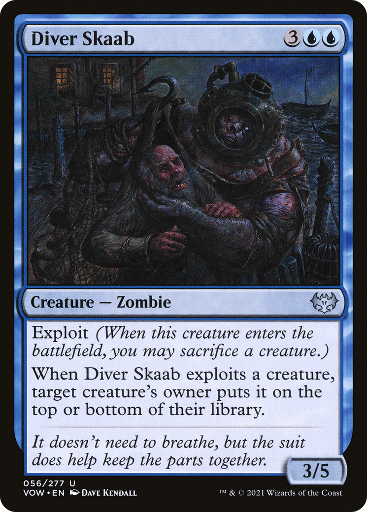 Diver Skaab (VOW-056) - Innistrad: Crimson Vow Foil