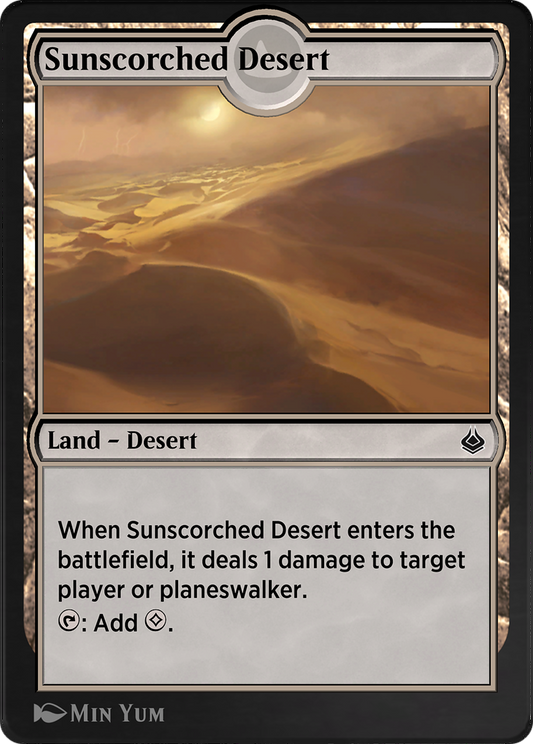 Sunscorched Desert (AKR-331) - Amonkhet Remastered