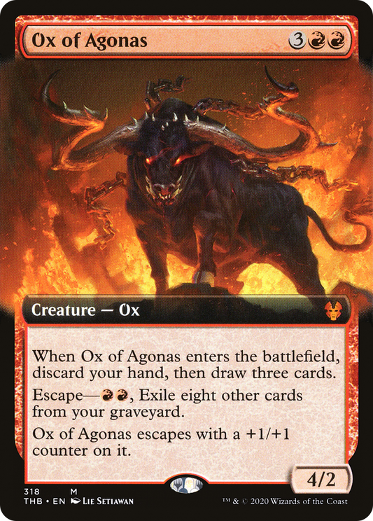 Ox of Agonas (THB-318) - Theros Beyond Death: (Extended Art)