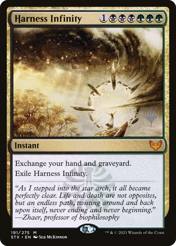 Harness Infinity (PSTX-191P) - Strixhaven: School of Mages Promos