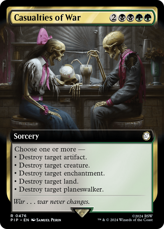 Casualties of War (Extended Art) (PIP-476) - Fallout: (Extended Art) Foil