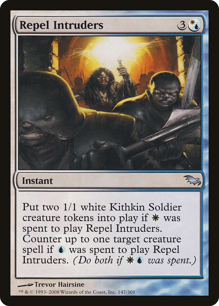 Repel Intruders  (SHM-147) - Shadowmoor Foil