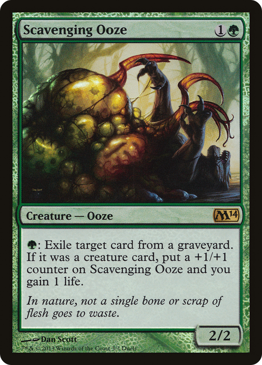 Scavenging Ooze (PDP14-003) - Duels of the Planeswalkers 2014 Promos  Foil