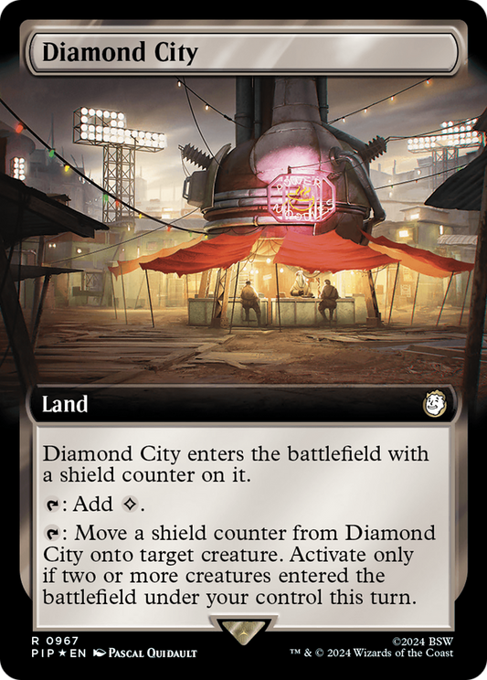 Diamond City (PIP-967) - Fallout: (Extended Art) Foil