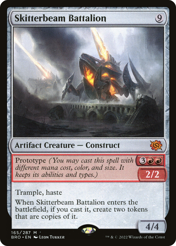 Skitterbeam Battalion  (BRO-165) - The Brothers' War Foil