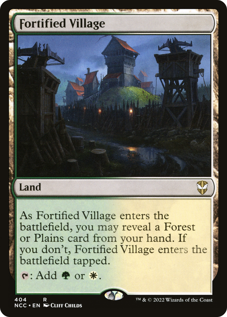 Fortified Village (NCC-404) - New Capenna Commander