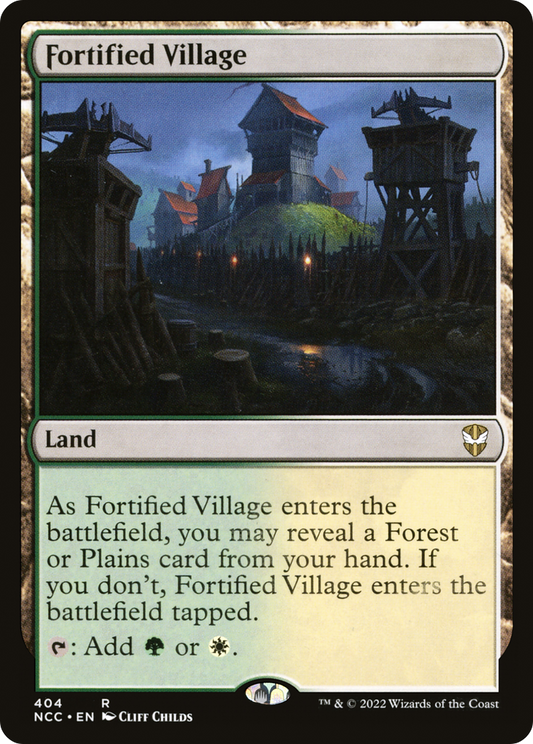 Fortified Village (NCC-404) - New Capenna Commander