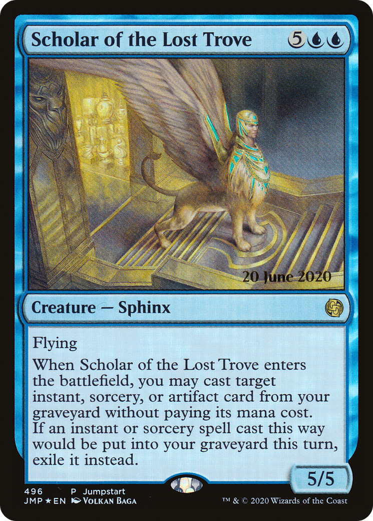 Scholar of the Lost Trove (LARP-496) - Jumpstart (Release) Foil
