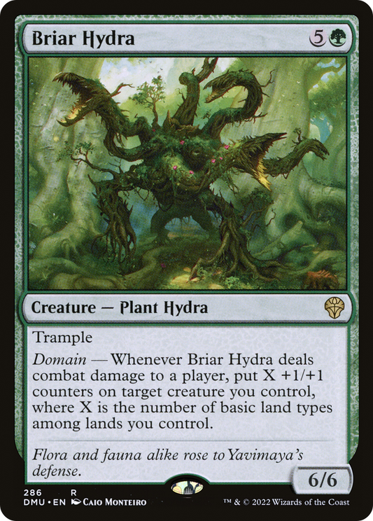 Briar Hydra (DMU-286) - Dominaria United Foil