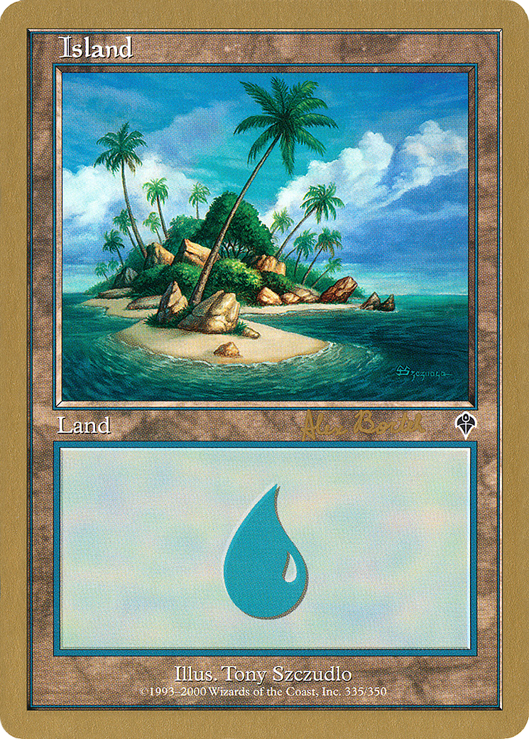 Island (WC01-AB335B) - World Championship Decks 2001