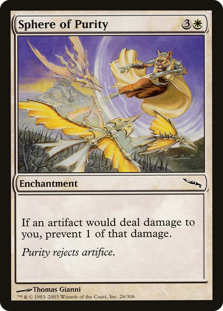 Sphere of Purity (MRD-026) - Mirrodin Foil