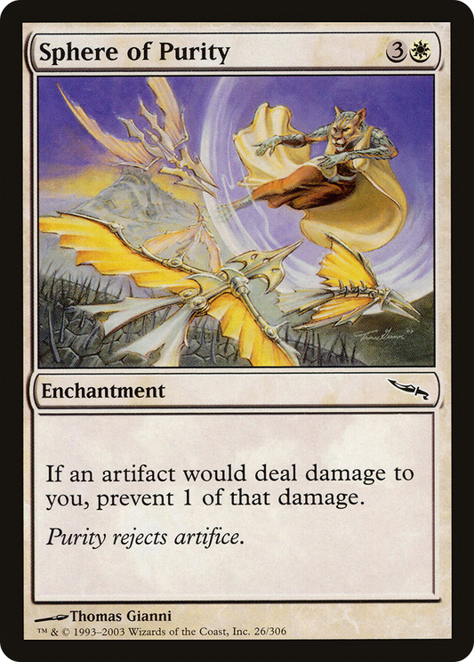 Sphere of Purity (MRD-026) - Mirrodin Foil