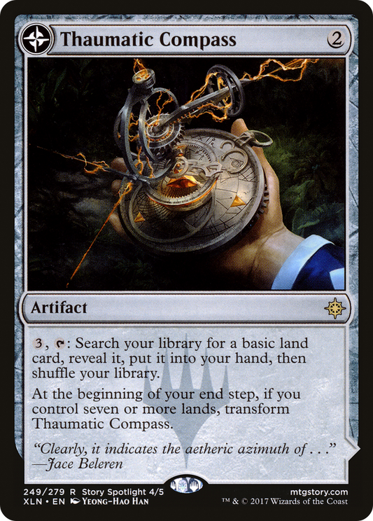 Thaumatic Compass // Spires of Orazca (XLN-249) - Ixalan: (compasslanddfc)