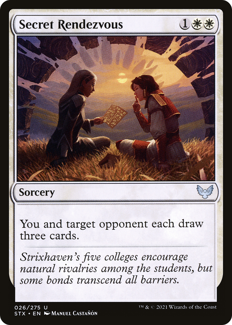 Secret Rendezvous (STX-026) - Strixhaven: School of Mages Foil