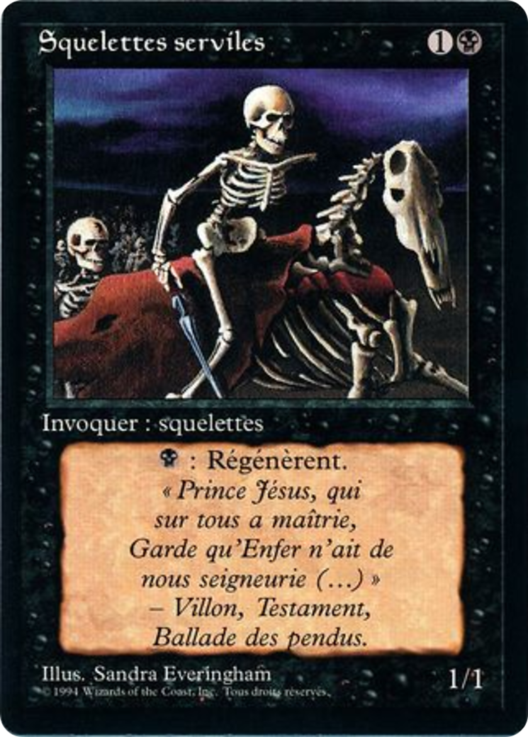 Drudge Skeletons (FBB-107) - Foreign Black Border