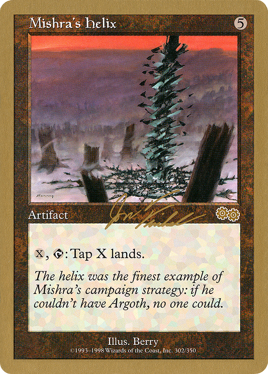 Mishra's Helix (WC00-JF302) - World Championship Decks 2000