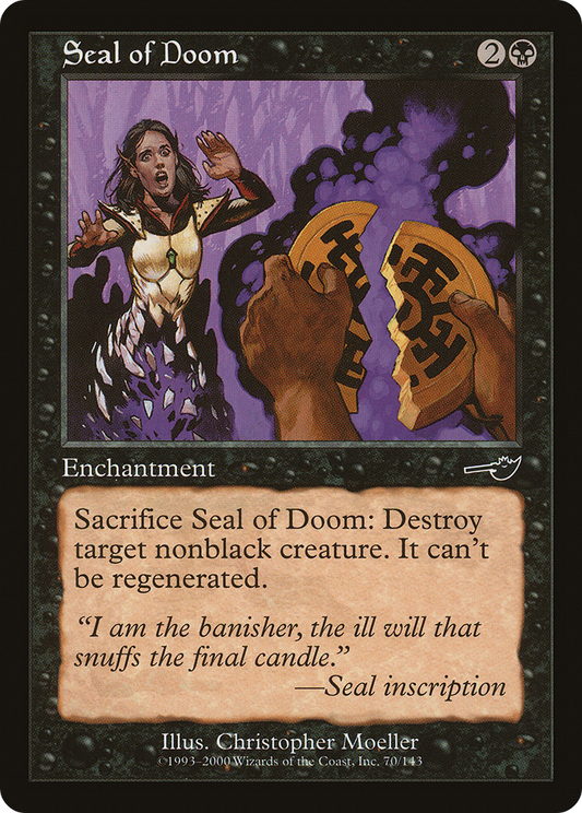 Seal of Doom (NEM-070) - Nemesis Foil