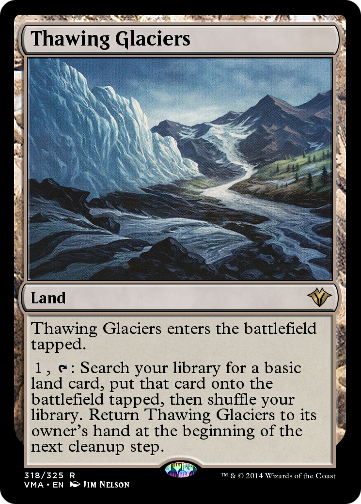 Thawing Glaciers (VMA-318) - Vintage Masters Foil