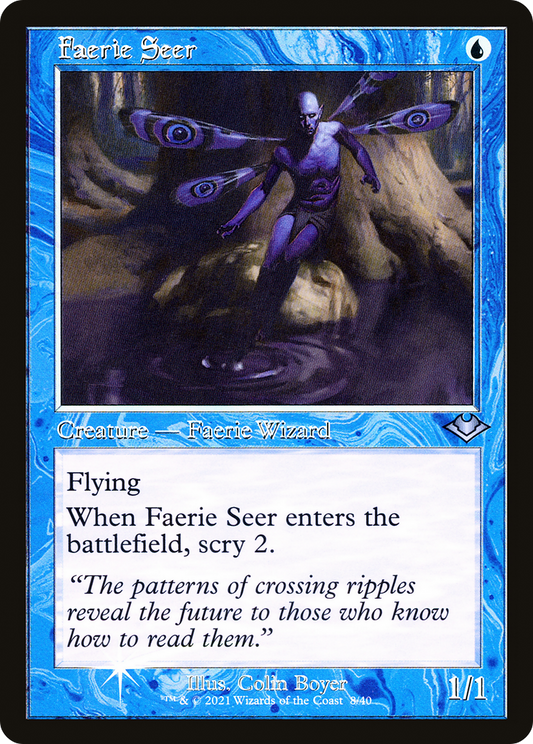 Faerie Seer (H1R-008) - Modern Horizons 1 Timeshifts Foil