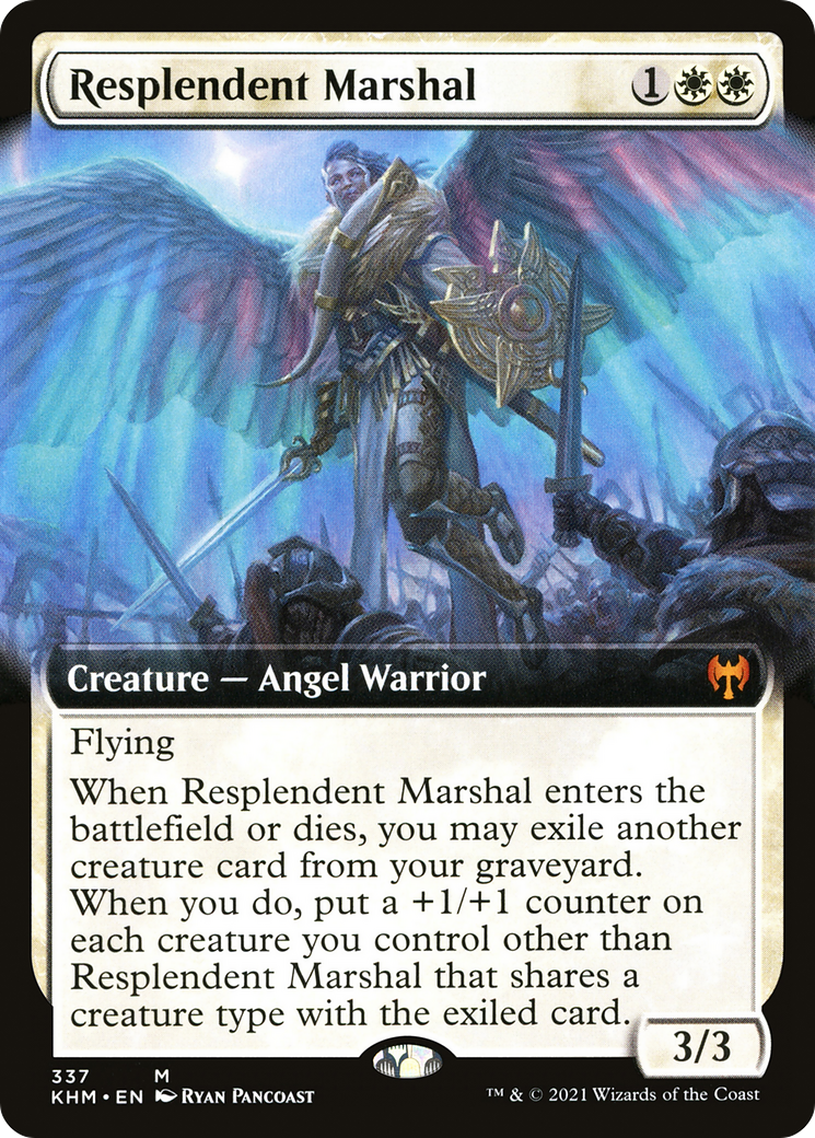 Resplendent Marshal (KHM-337) - Kaldheim: (Extended Art)