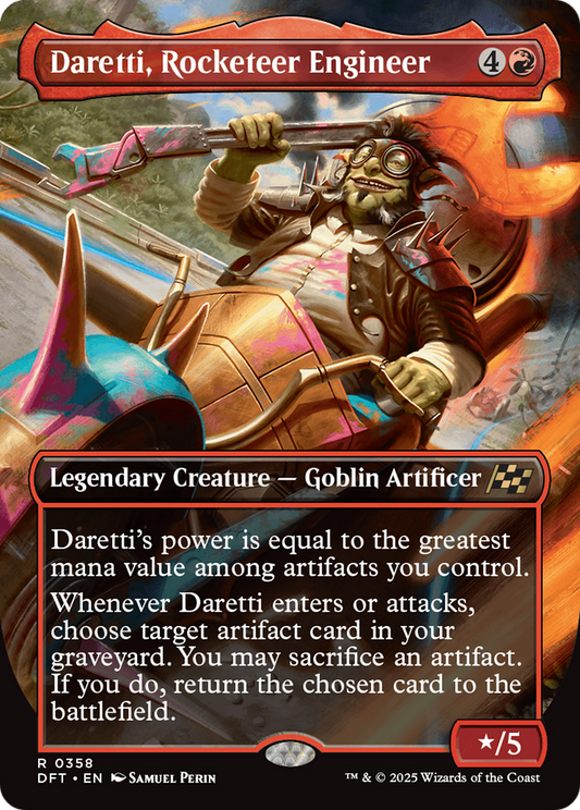 Daretti, Rocketeer Engineer (Borderless) (DFT-358) - Aetherdrift (Borderless)