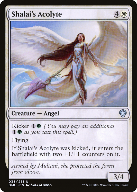 Shalai's Acolyte (DMU-033) - Dominaria United Foil