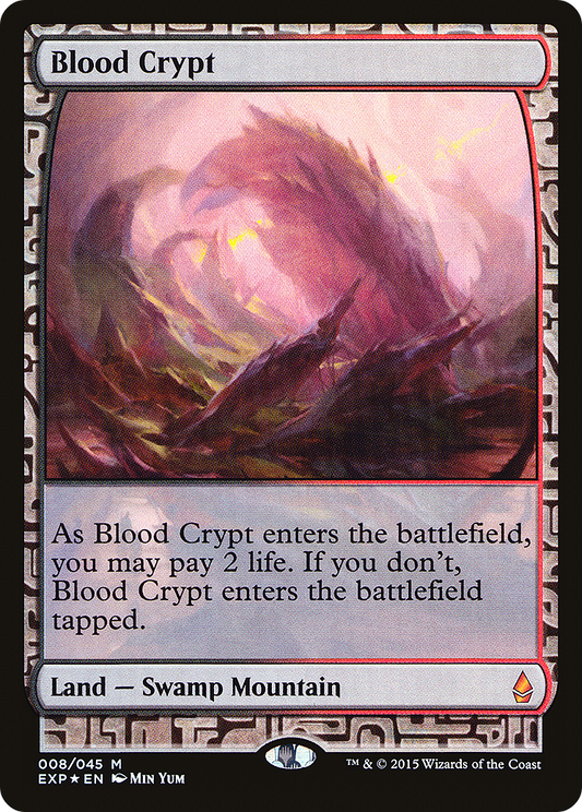 Blood Crypt (EXP-008) - Zendikar Expeditions Foil