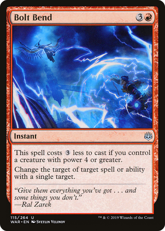 Bolt Bend (WAR-115) - War of the Spark Foil