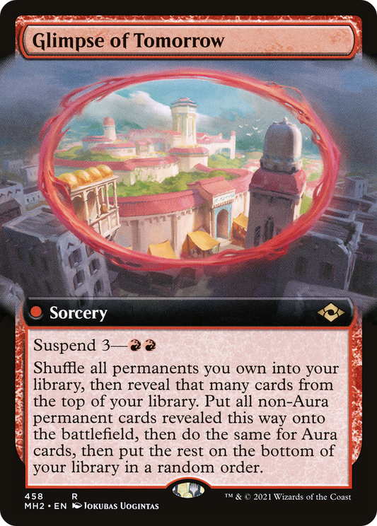 Glimpse of Tomorrow (MH2-458) - Modern Horizons 2: (Extended Art)