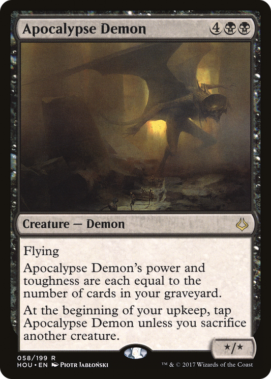 Apocalypse Demon (HOU-058) - Hour of Devastation