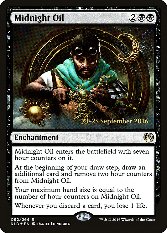 Midnight Oil (PKLD-92S) - Kaladesh Promos Foil