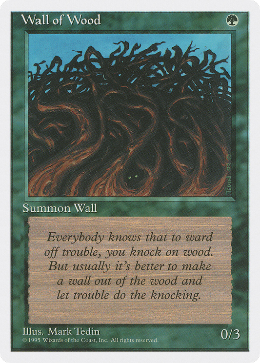 Wall of Wood (4ED-284) - Fourth Edition