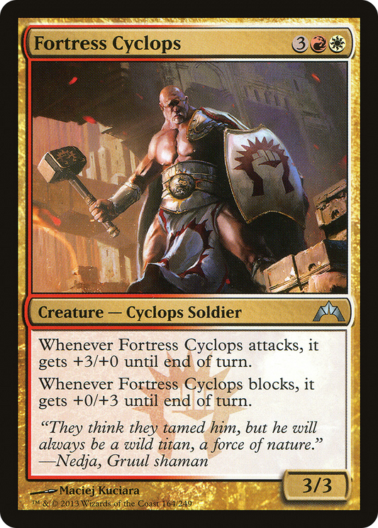 Fortress Cyclops (GTC-164) - Gatecrash Foil