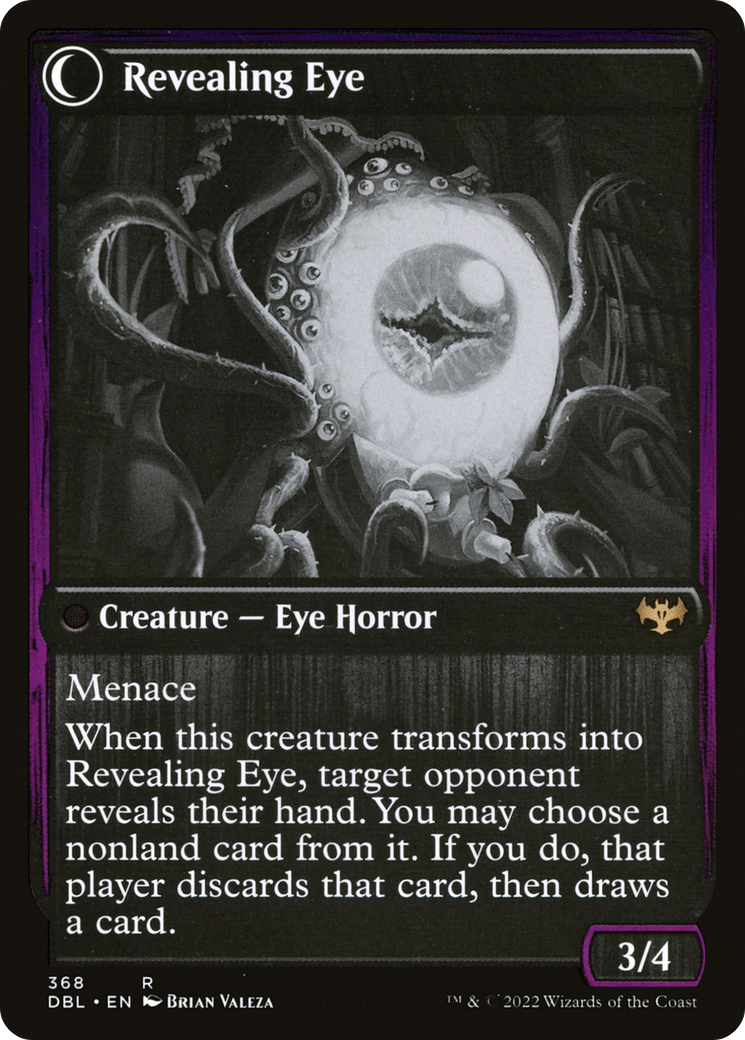 Concealing Curtains // Revealing Eye (DBL-368) - Innistrad: Double Feature: (Double Faced Transform)