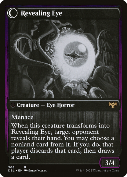 Concealing Curtains // Revealing Eye (DBL-368) - Innistrad: Double Feature: (Double Faced Transform)