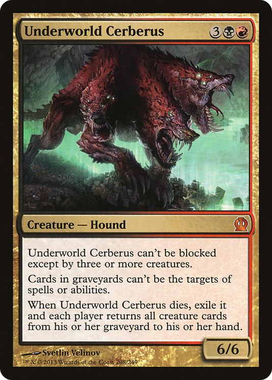 Underworld Cerberus (THS-208) - Theros