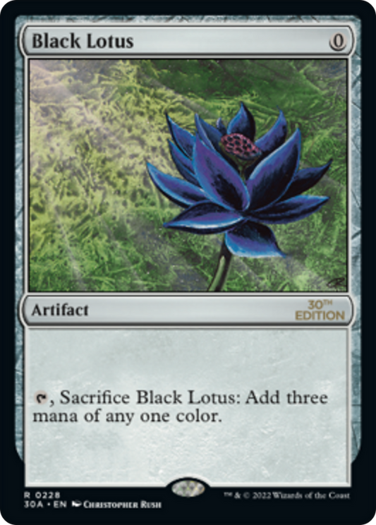 Black Lotus (30A-228) - 30th Anniversary Edition